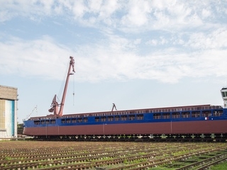Завод «Красное Сормово» в Нижнем Новгороде спустит на воду новый сухогруз «Пола Пелагия»