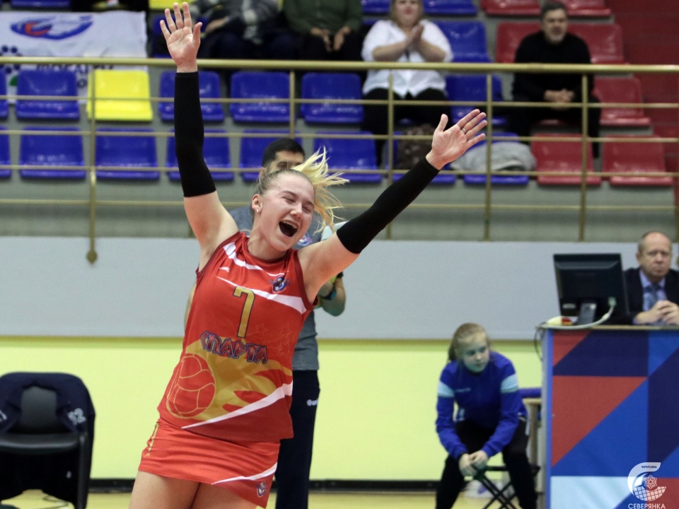 Волейбольный клуб «Спарта» из Нижнего Новгорода одержал четыре победы во втором туре Высшей лиги А