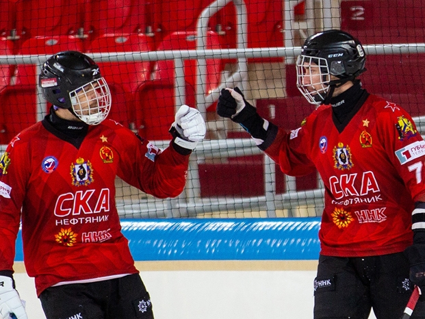 Хоккейный клуб «Старт» из Нижнего Новгорода пропустил 14 голов от «СКА-Нефтяника» в Хабаровске