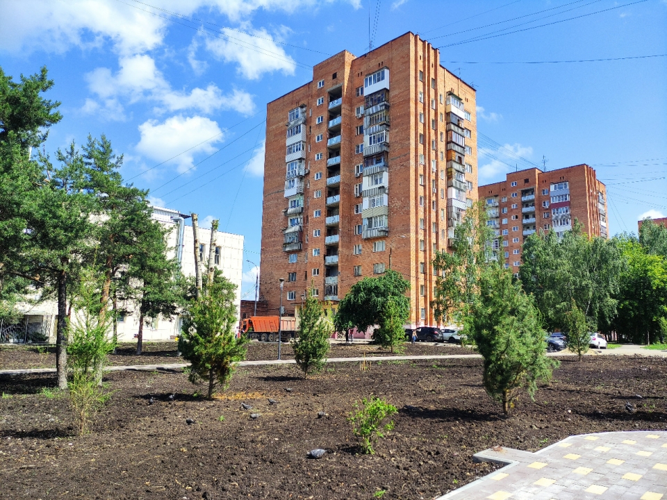 Image for В нижегородском сквере «Сосны» высадили более 30 деревьев и 180 кустарников