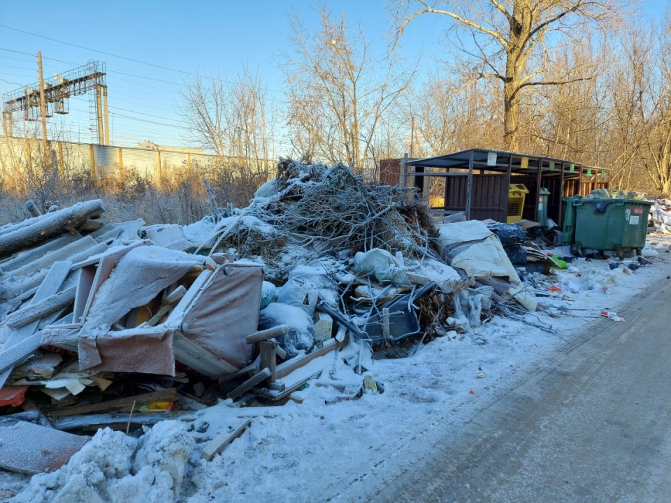 Более пяти кубометров бесхозного строительного мусора обнаружено в Канавинском районе