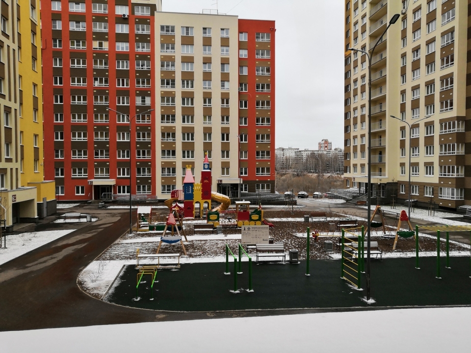 В последний день марта в Нижнем Новгороде выпал снег