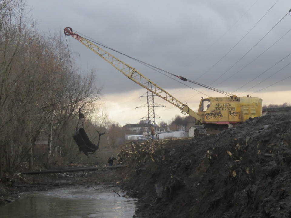 Автозаводский главный обводной канал в Нижнем Новгороде чистят впервые за 30 лет