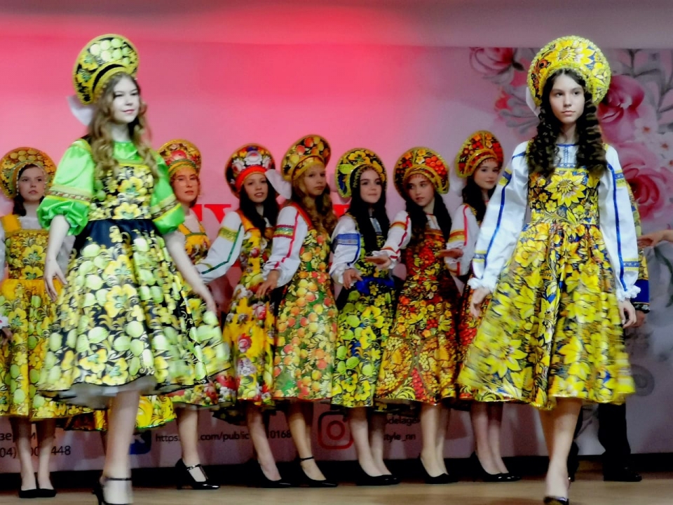 Image for Детский показ мод прошел в Нижнем Новгороде 24 апреля