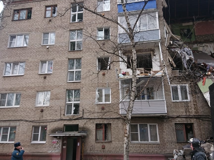 Взрыв газа произошел в жилом доме в Орехово-Зуево