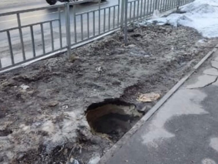 Image for Провал грунта на Белинского в Нижнем Новгороде устранят до 7 апреля