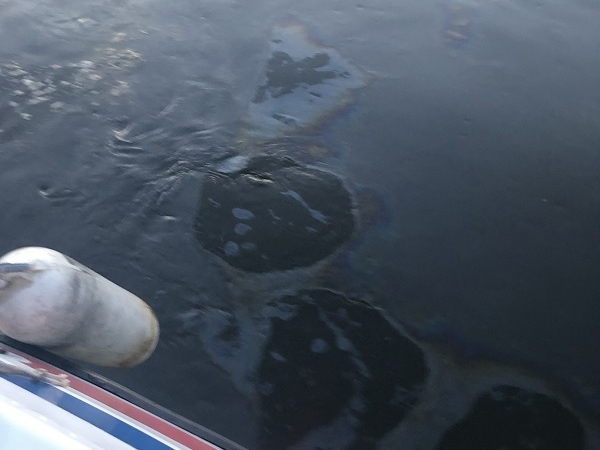 Image for В акватории Оки заметили полосу из нефтяных пятен