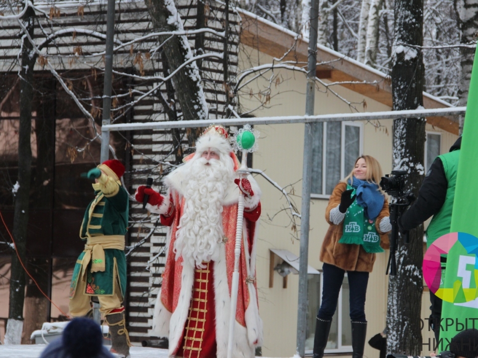 Всероссийский Дед Мороз поздравил нижегородцев с Новым годом