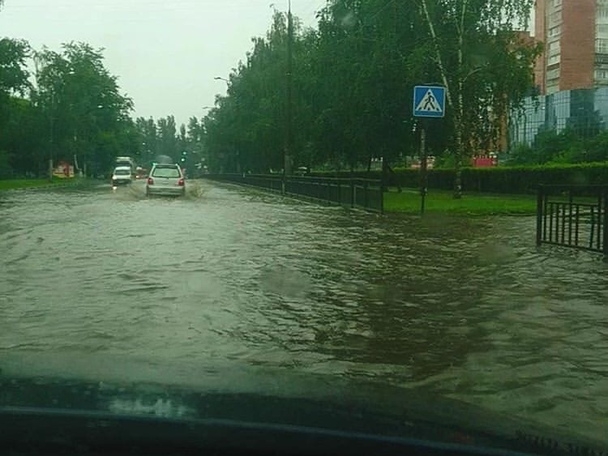 Image for Нижний Новгород затопило после дождя