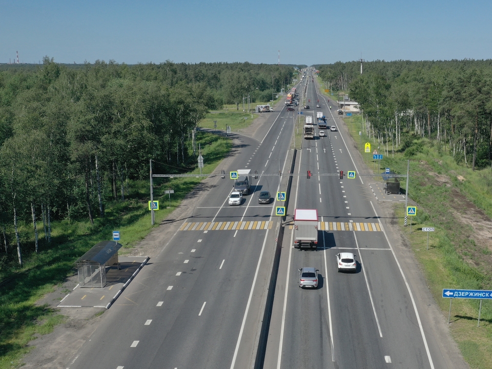 Image for Левый поворот на Дзержинск не собираются закрывать на трассе М-7
