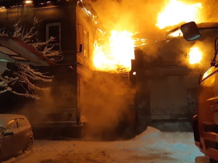 Image for МВД подключилось к расследованию смертельного пожара в доме на Большой Покровской
