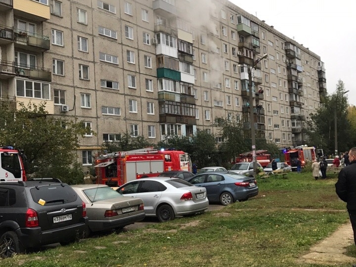 Image for В Сормовском районе 39 человек эвакуировали из-за пожара в многоэтажке