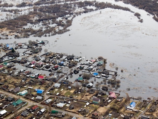 Image for  64 придомовых территорий в Уренском районе затопило паводком
