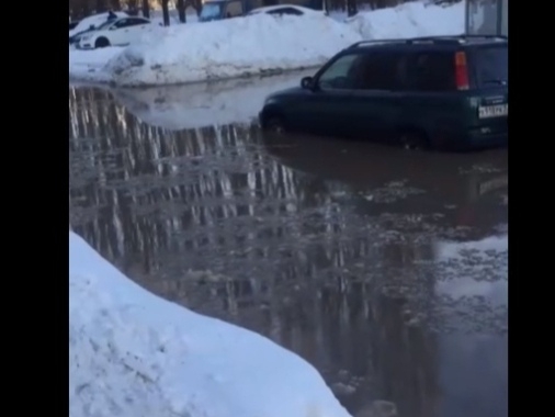 Прорыв водопровода на проспекте Ленина в Нижнем Новгороде устранили