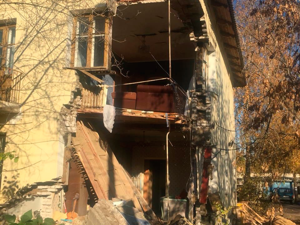 Image for Обрушившийся дом на Бору будет восстановлен