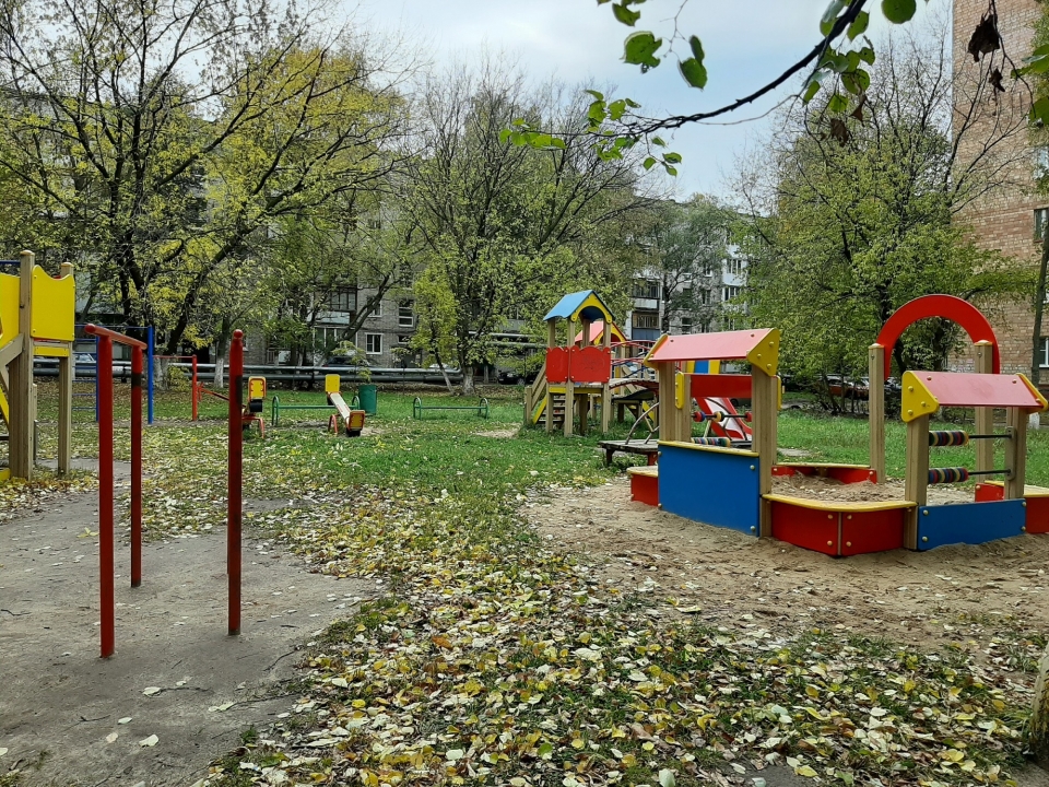 12 детских городков установили в Сормовском районе в 2019 году