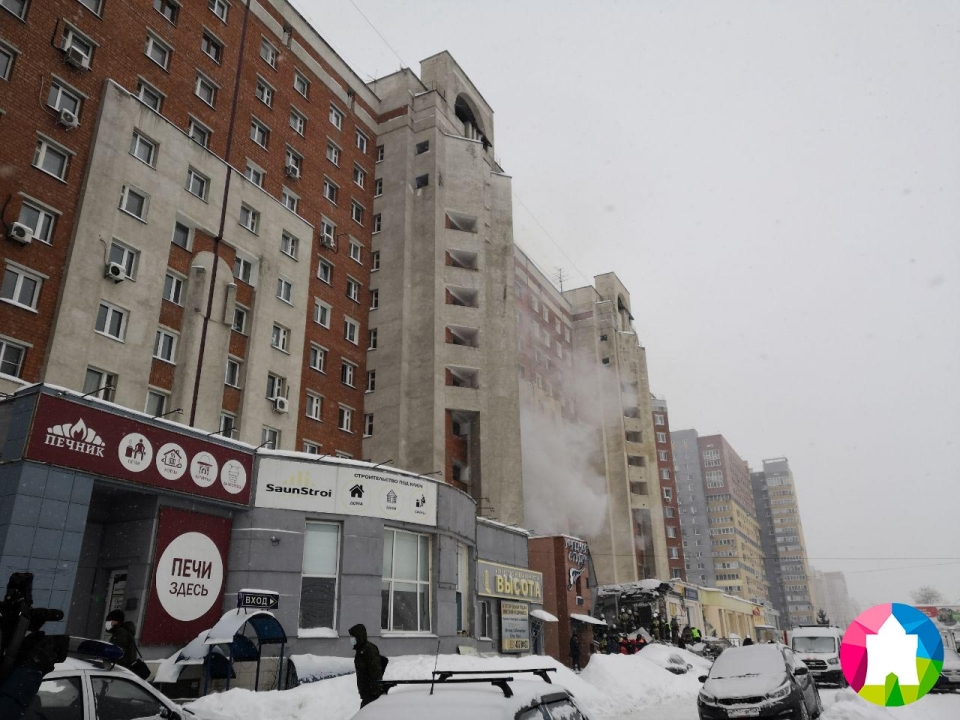 Image for Разрушения от взрыва кафе в Нижнем Новгороде сняли с квадрокоптера