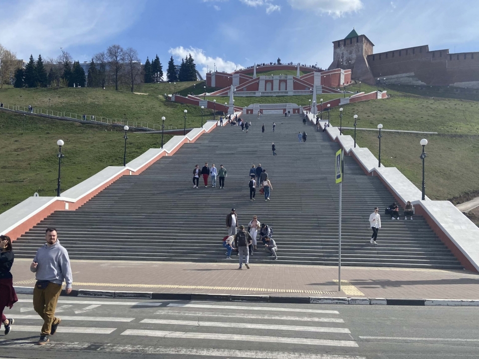 Image for Забег по Чкаловской лестнице в Нижнем Новгороде состоится в августе