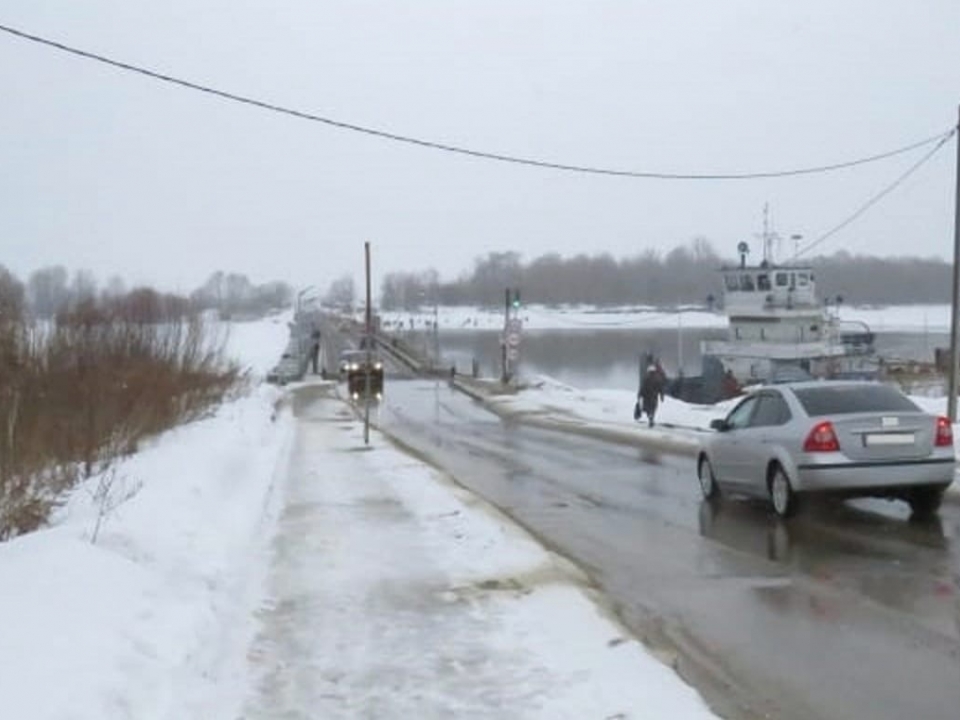 Image for Наплавной мост между Павлово и Тумботино демонтируют 9 марта
