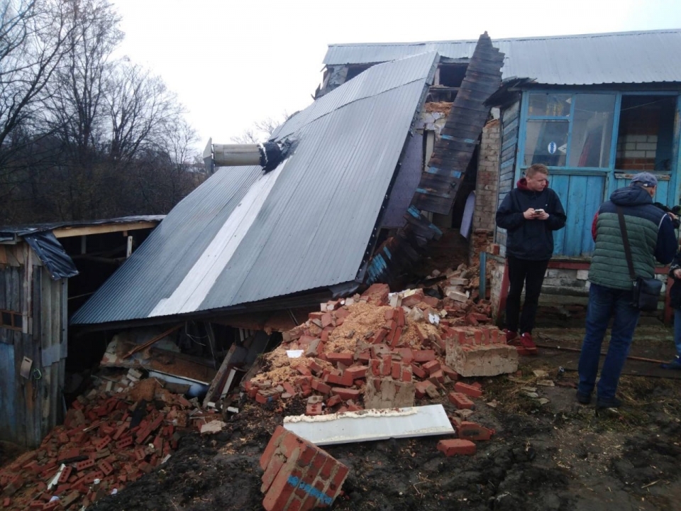 Image for Появились фото разрушенного дома в Кстовском районе