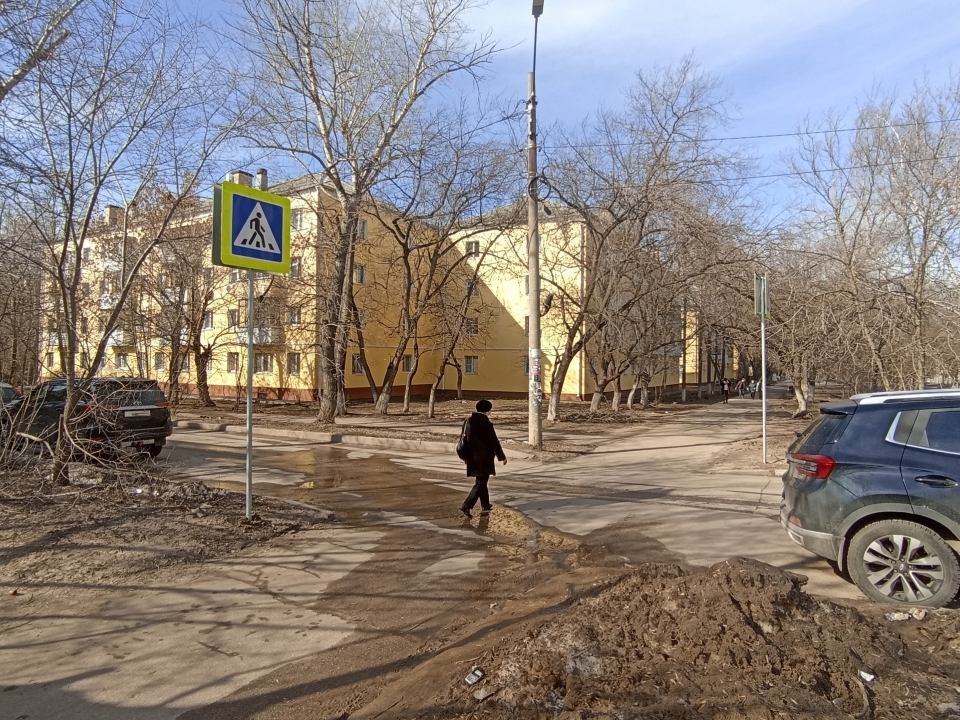 Image for Два новых пешеходных перехода появились в Ленинском районе
