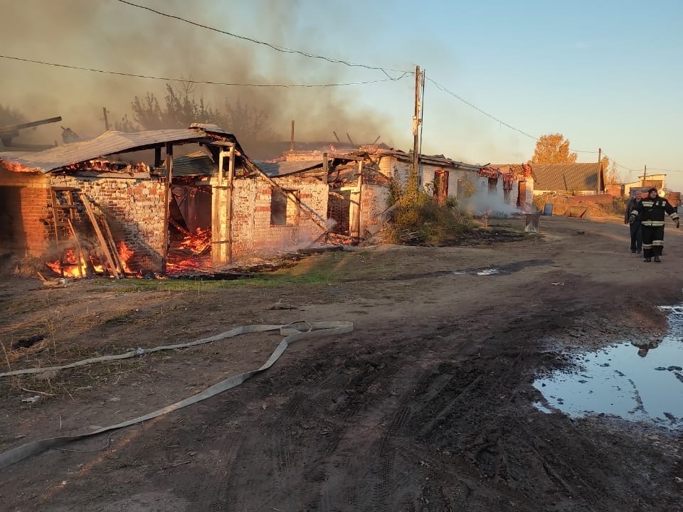 Image for В МЧС сообщили о ликвидации пожара на нижегородской ферме