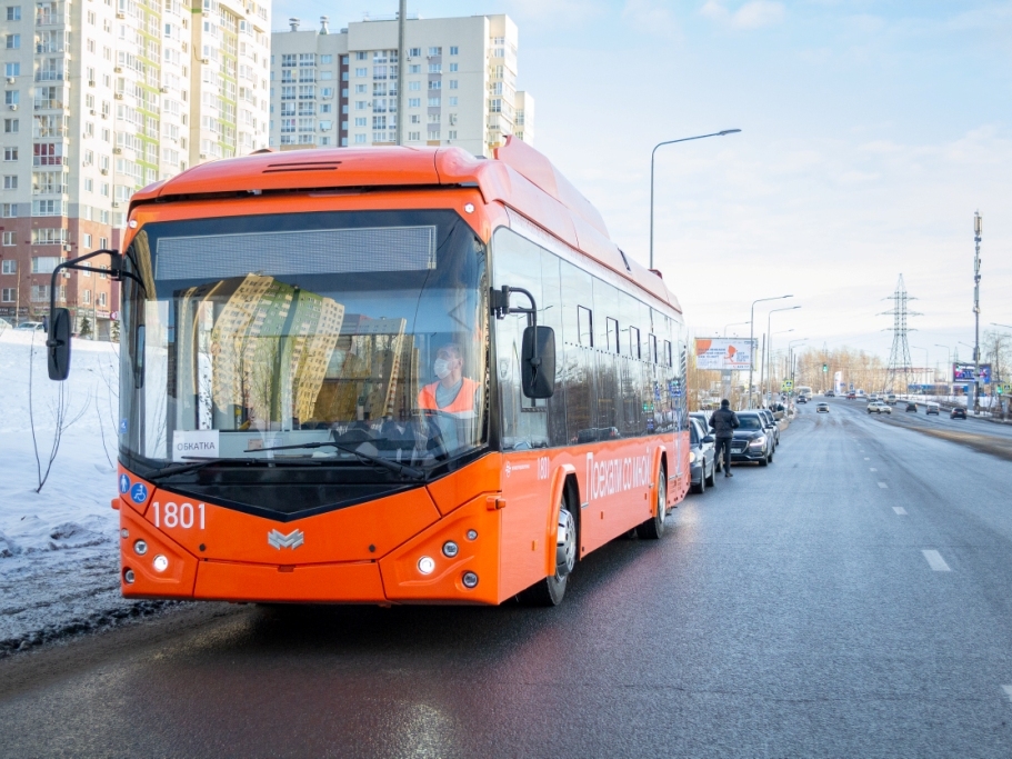 Image for Первый в Нижнем Новгороде троллейбус с автономным ходом пустят по маршруту №17 25 ноября