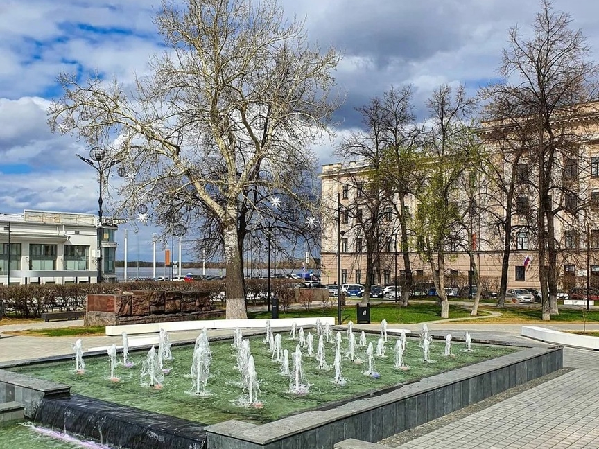 Image for Аудиовизуальный фонтан в Нижнем Новгороде открыли ко Дню Победы