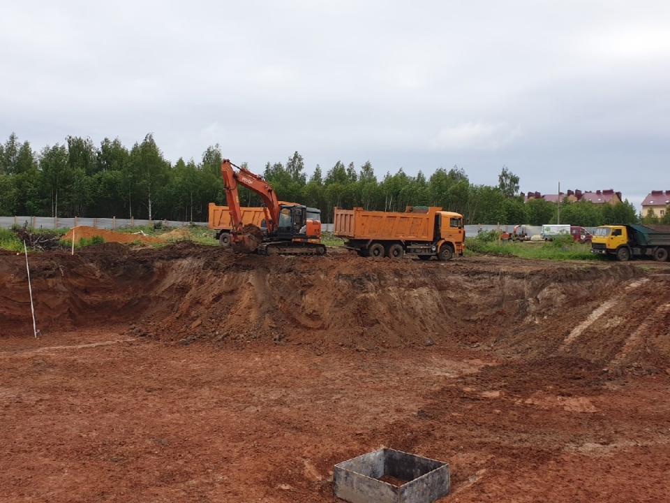 Image for Детсад с бассейном начали строить в Арзамасе за 385 млн рублей