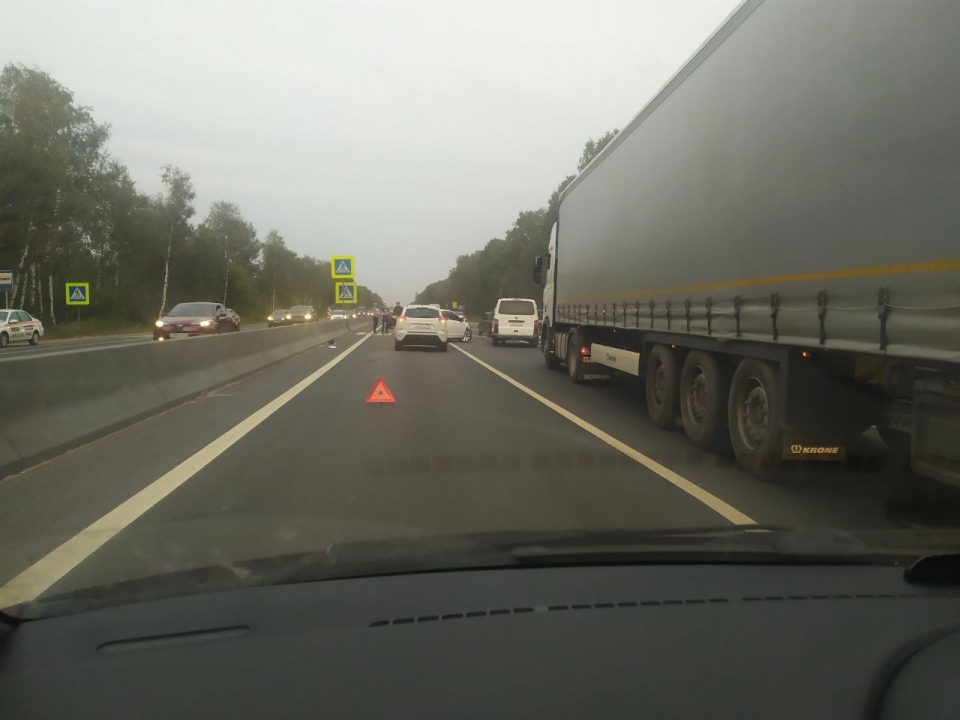 Image for Четыре автомобиля столкнулись на Московском шоссе 