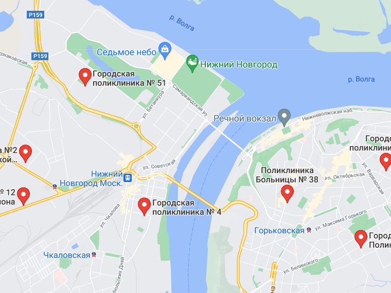 Image for Пункты вакцинации от COVID-19 в Нижнем Новгороде появились в «Google Картах»