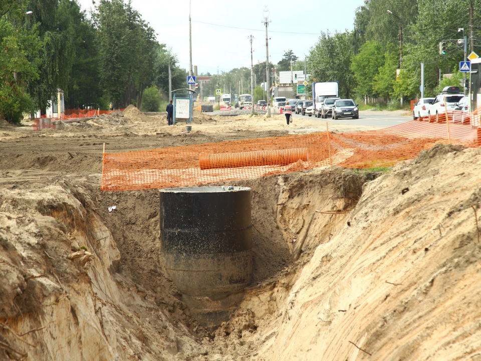 Глава города Дзержинска проверил ход ремонта Южного обхода и улицы Красноармейская