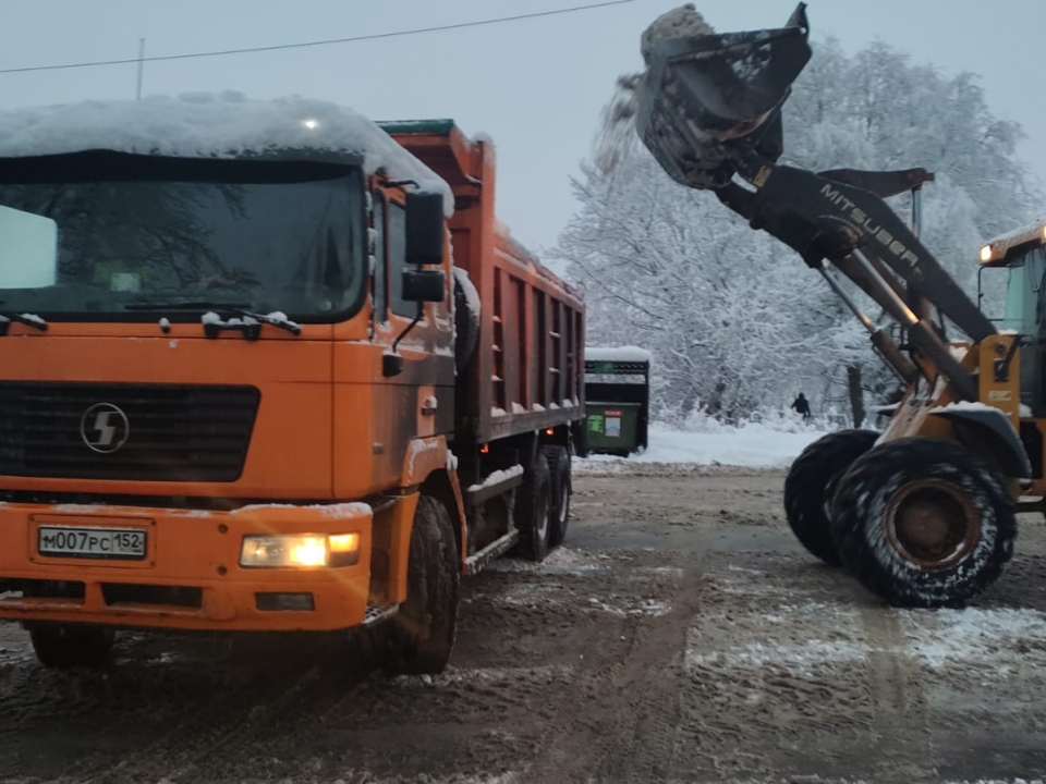 Image for Более 730 кубометров снега вывезли с улиц Нижнего Новгорода за полтора месяца