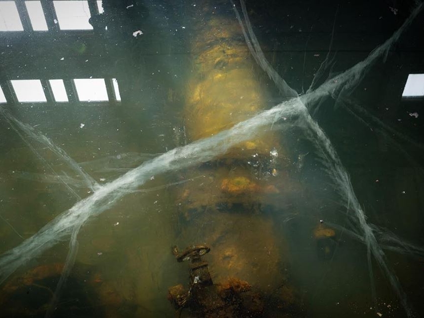 Image for Фотограф из Дзержинска сделал снимки затонувшего под водой заводского цеха