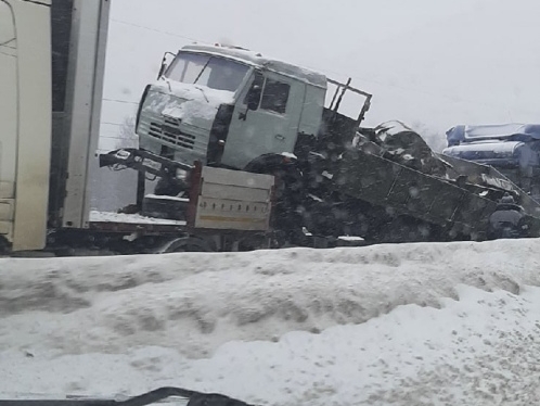 Image for Движение перекрыли на трассе М-7 в Володарском районе из-за ДТП