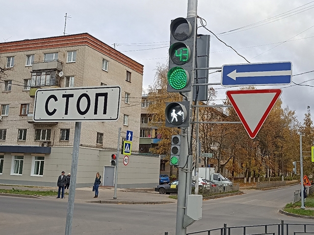 Image for Светофоры с белыми человечками появились на улицах Нижнего Новгорода