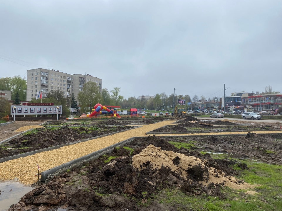 Image for 40% старого асфальта демонтировали на Советской площади в Нижнем Новгороде