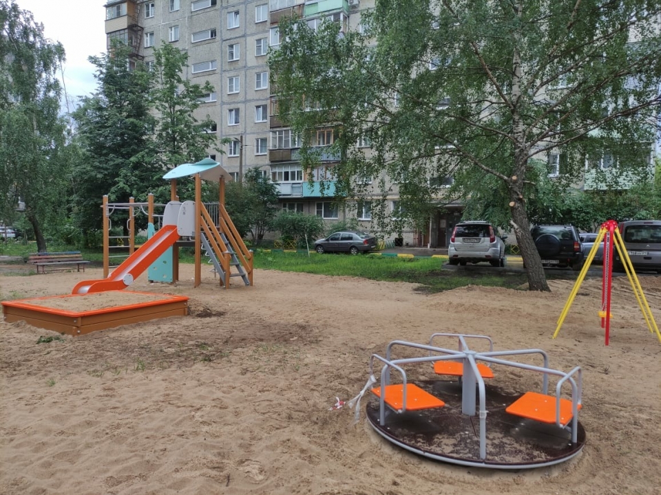 Image for Более 40 детских площадок установили в районах Нижнего Новгорода