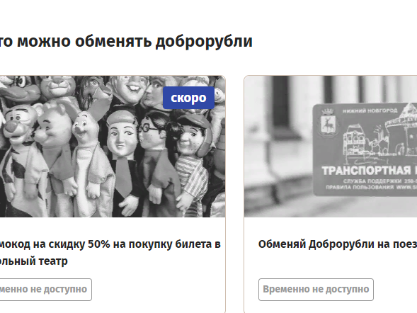 Image for 44 млн «доброрублей» получили нижегородцы за месяц 