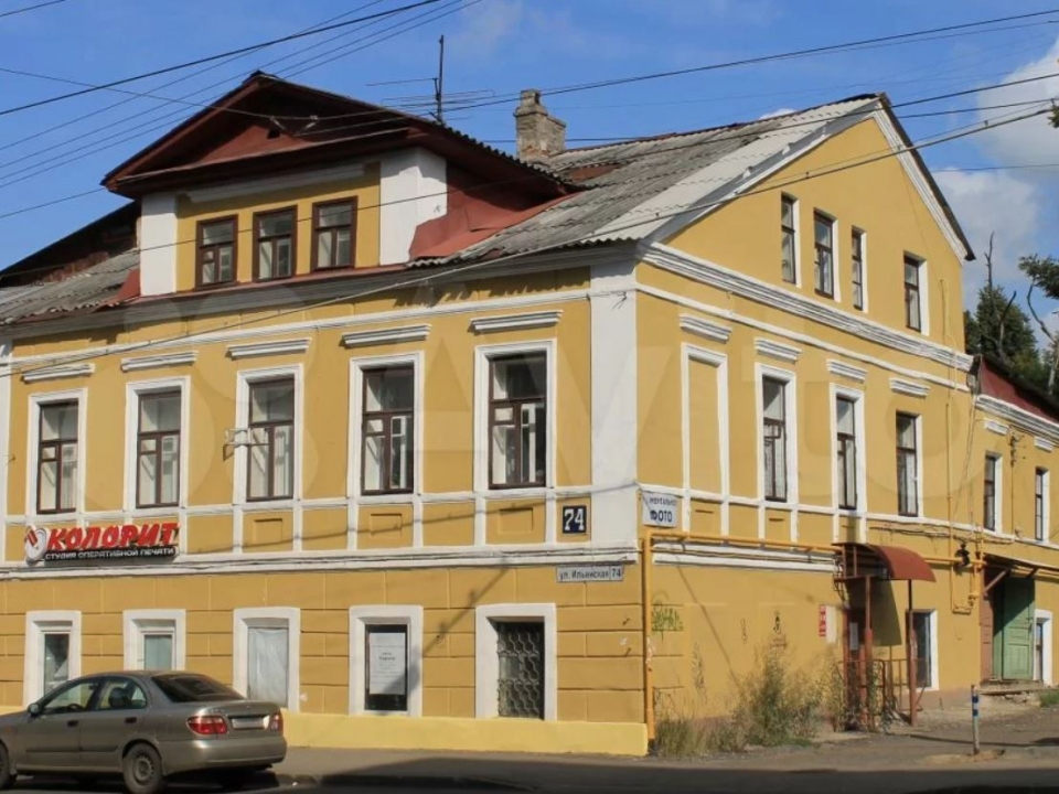 Image for Первый этаж ОКН «Дом купчихи Жарковой» продают за 12,5 млн рублей в Нижнем Новгороде