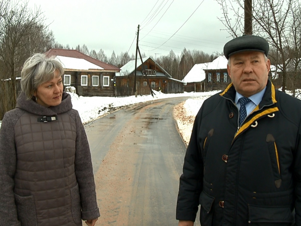 В деревне Овсянка отремонтировали дорогу по программе поддержки местных инициатив