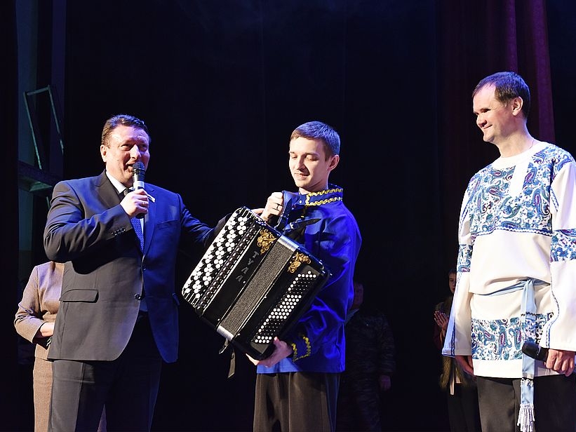 Концерт «Водоватовских ребят» прошел в четверг Масленичной недели в Арзамасе 