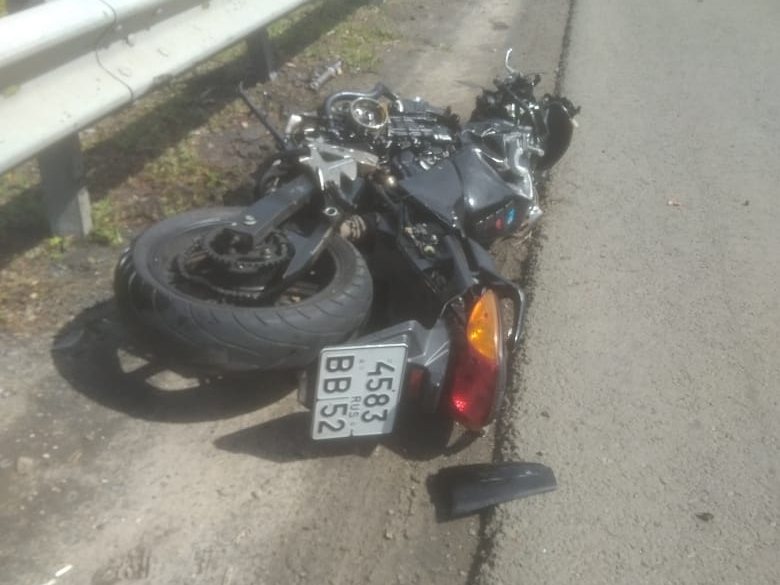 Image for Мотоциклист разбился на трассе М-7 в Нижегородской области