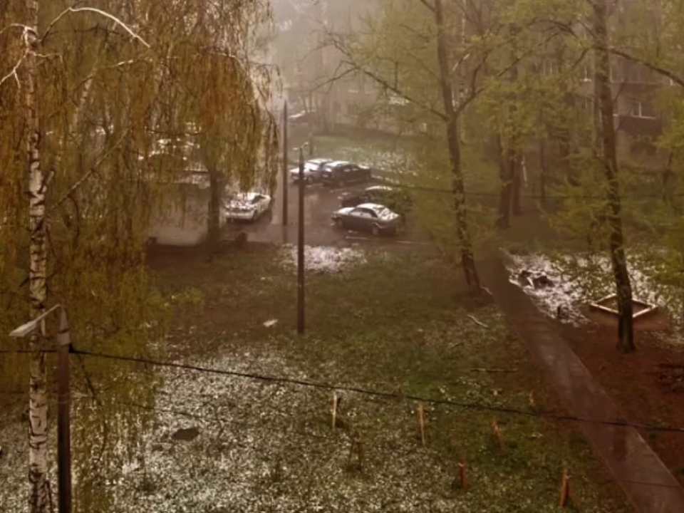 Image for Снег выпал в Нижнем Новгороде 10 мая