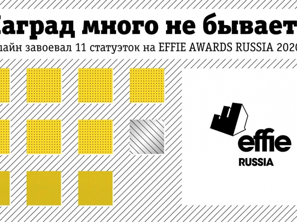 Билайн завоевал 11 наград, специальный приз и стал самой эффективной компанией на EFFIE AWARDS RUSSIA 2020