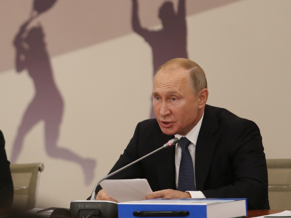 Владимир Путин провел в Нижнем Новгороде заседание по развитию физкультуры и спорта