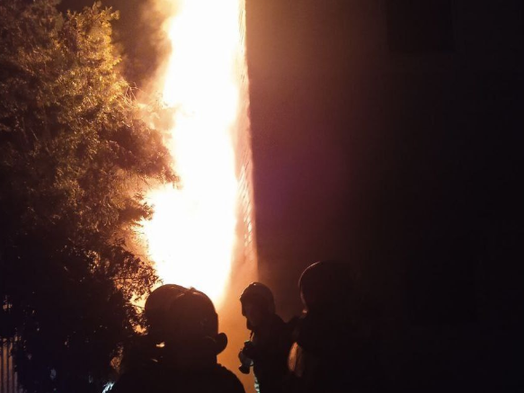 Image for Локализован пожар на Печерском съезде в Нижнем Новгороде