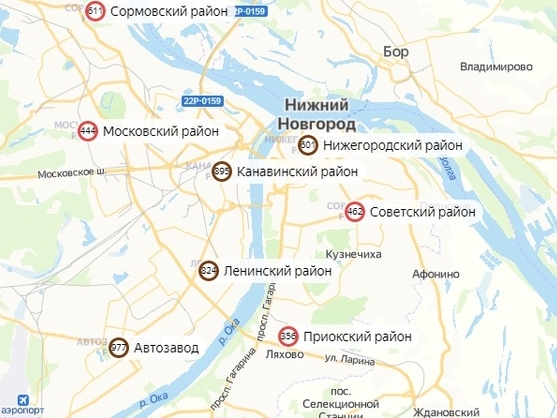 Image for 5170 заражений COVID выявили в Нижнем Новгороде