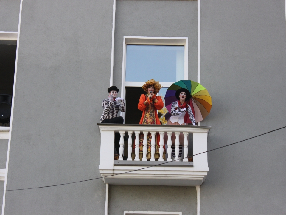 «Музыкальные балконы» появились в Дзержинске