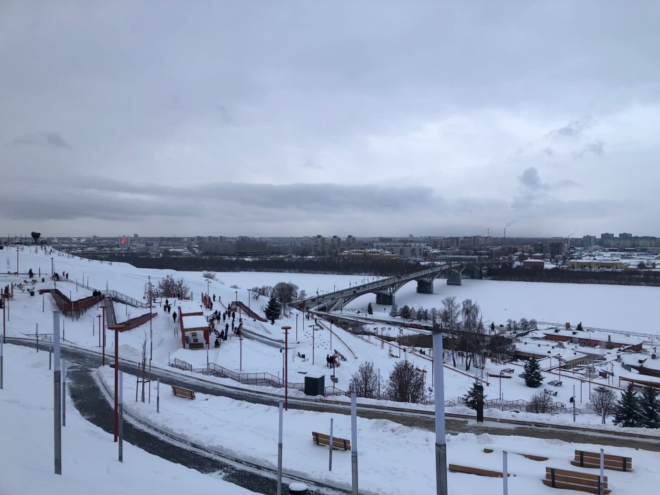 Image for Почти половина месячной нормы снега выпала в Нижнем Новгороде в праздники